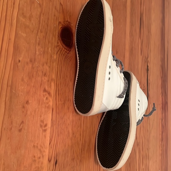 P448 White High-Top Sneakers - Picture 7 of 7